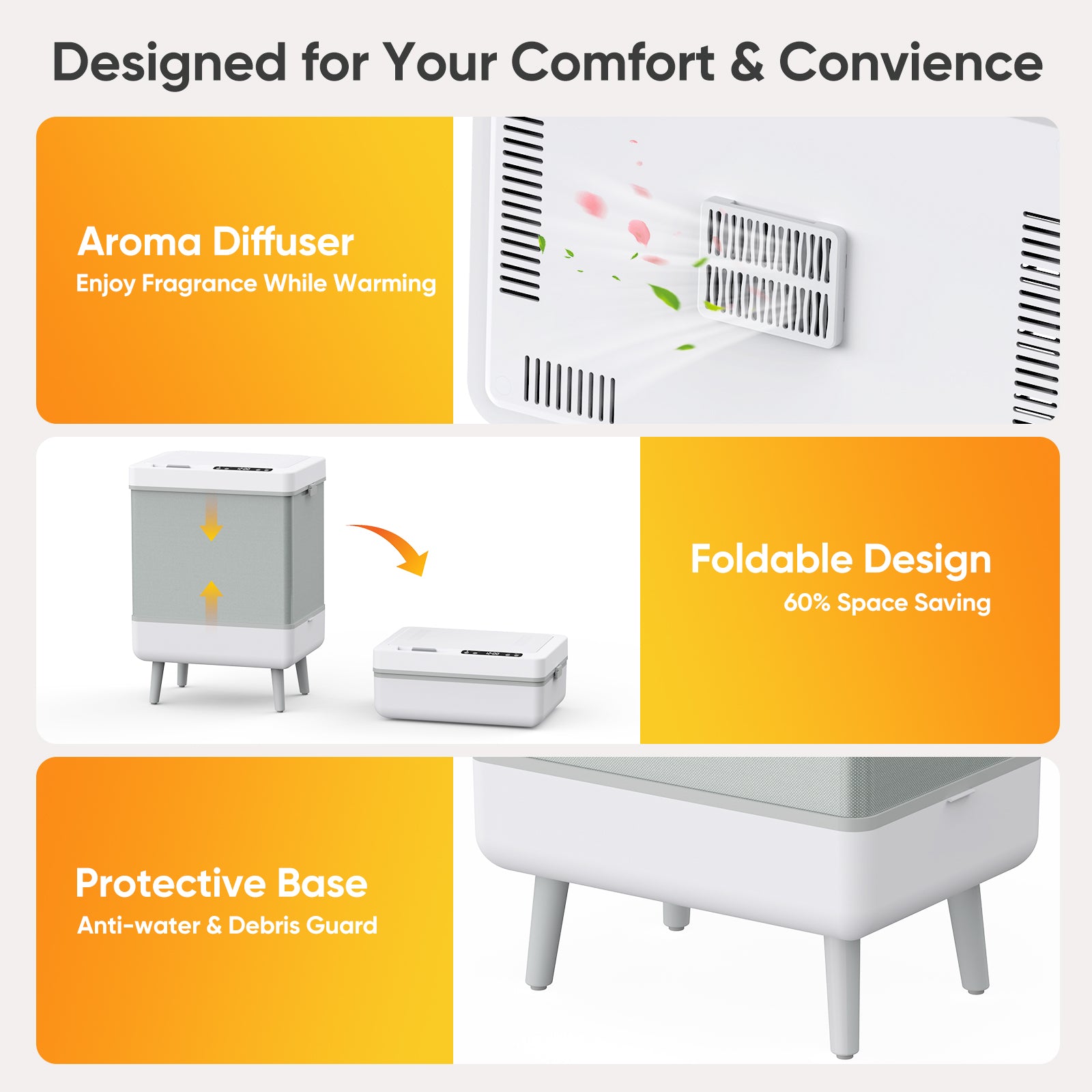 Weetall Hot Towel Warmer Bucket for Bathroom